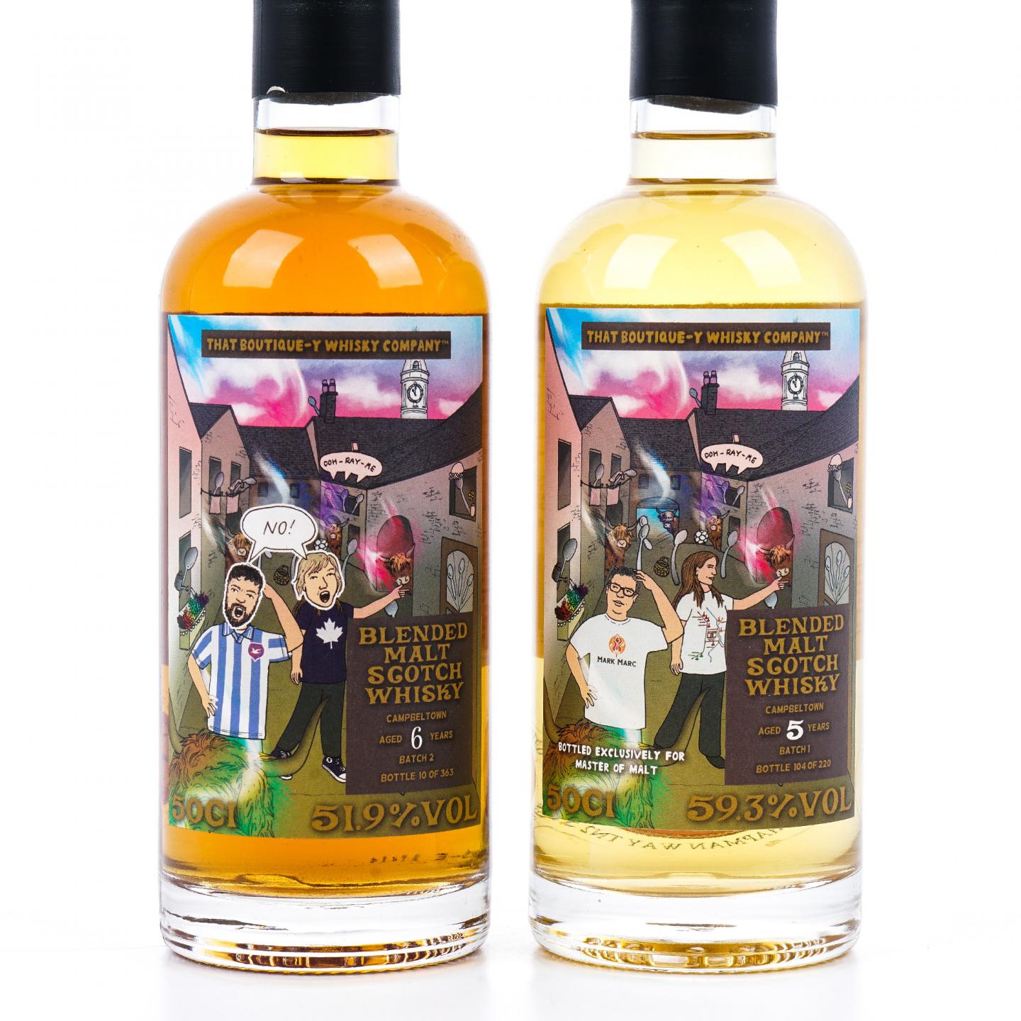 TBWC 漫画标 Campbeltown 5/6年 2支组 500ml