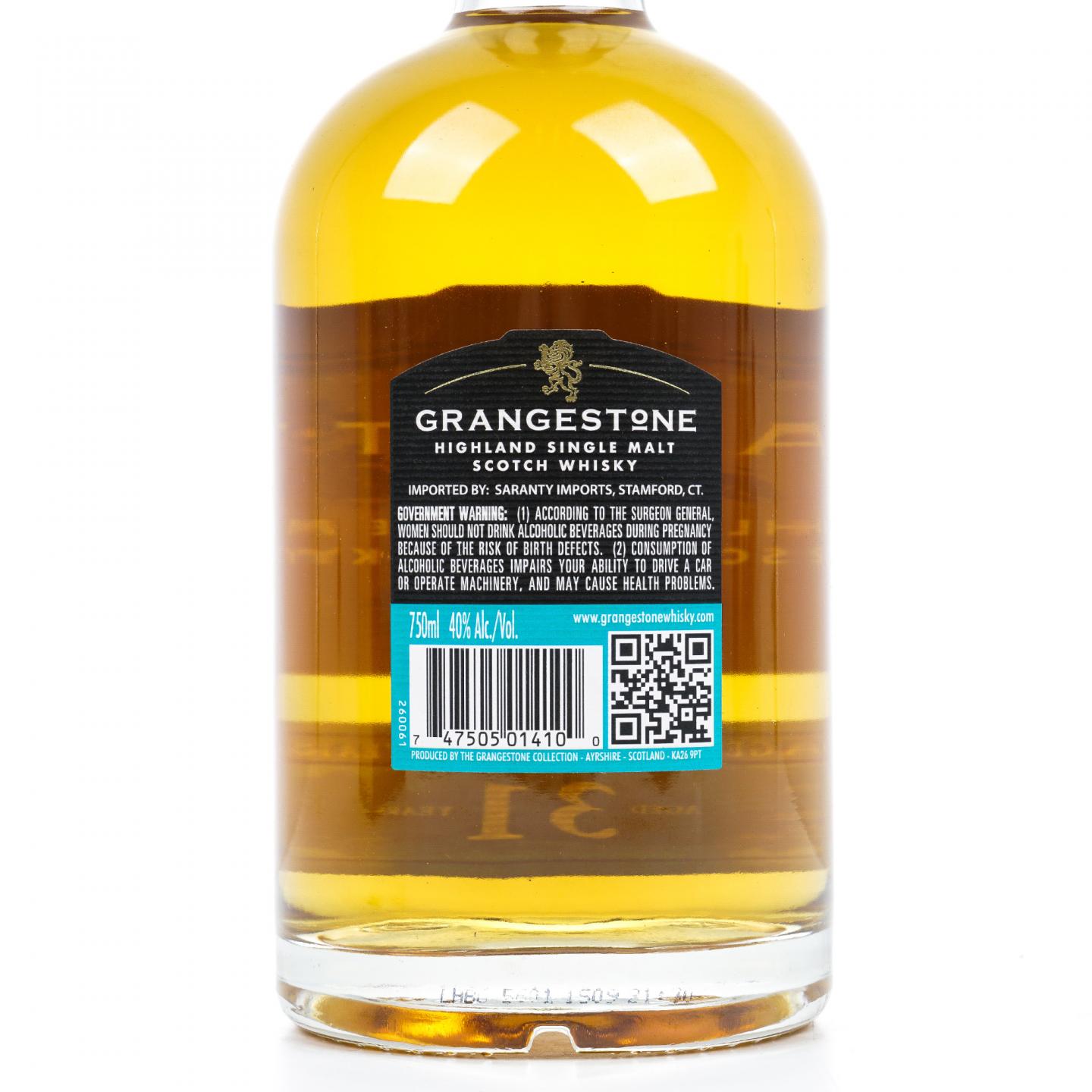 Grangestone 格兰歌颂 31年 限定版 750ML