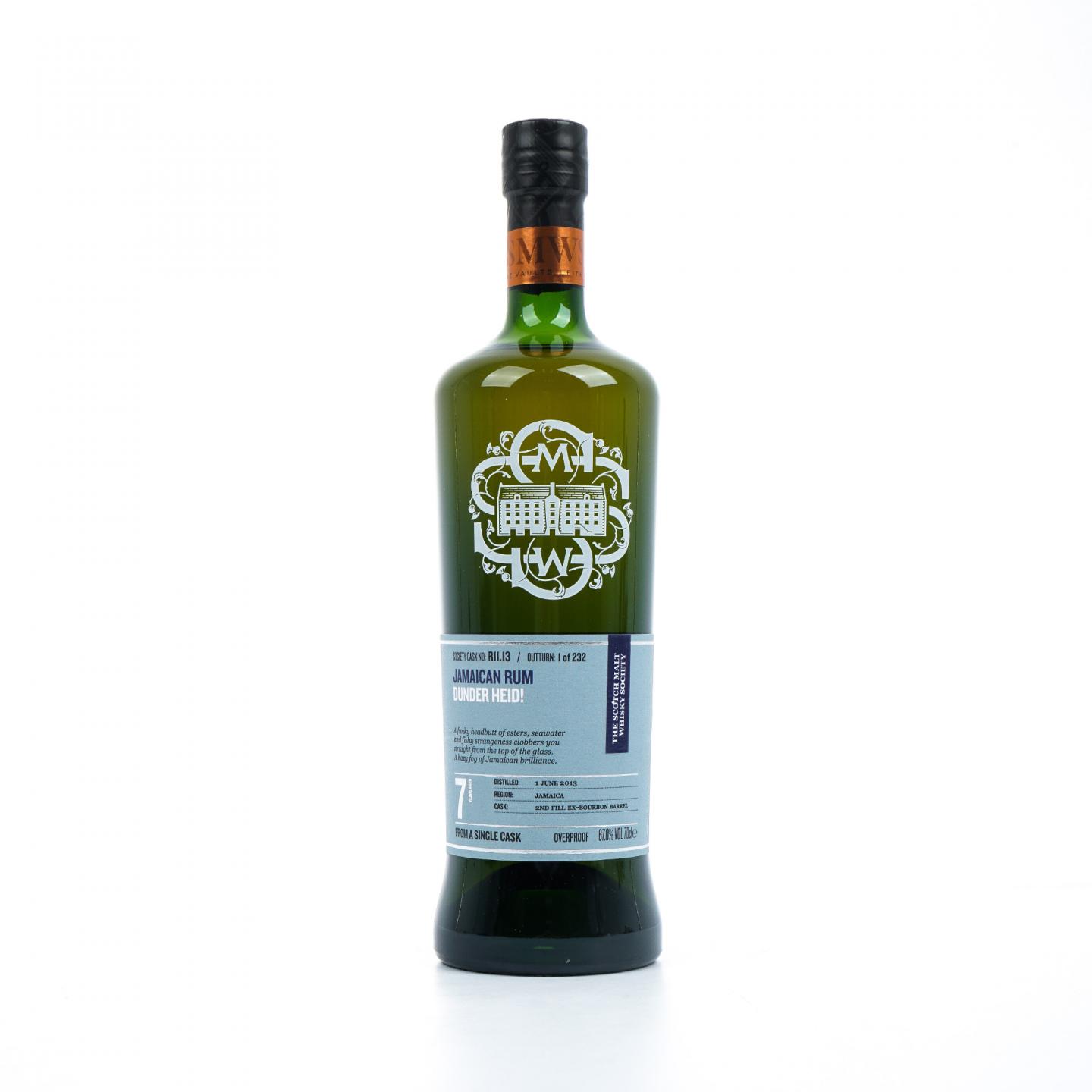 SMWS R11.13 Jamaican 7年 2013 牙买加朗姆酒 行货