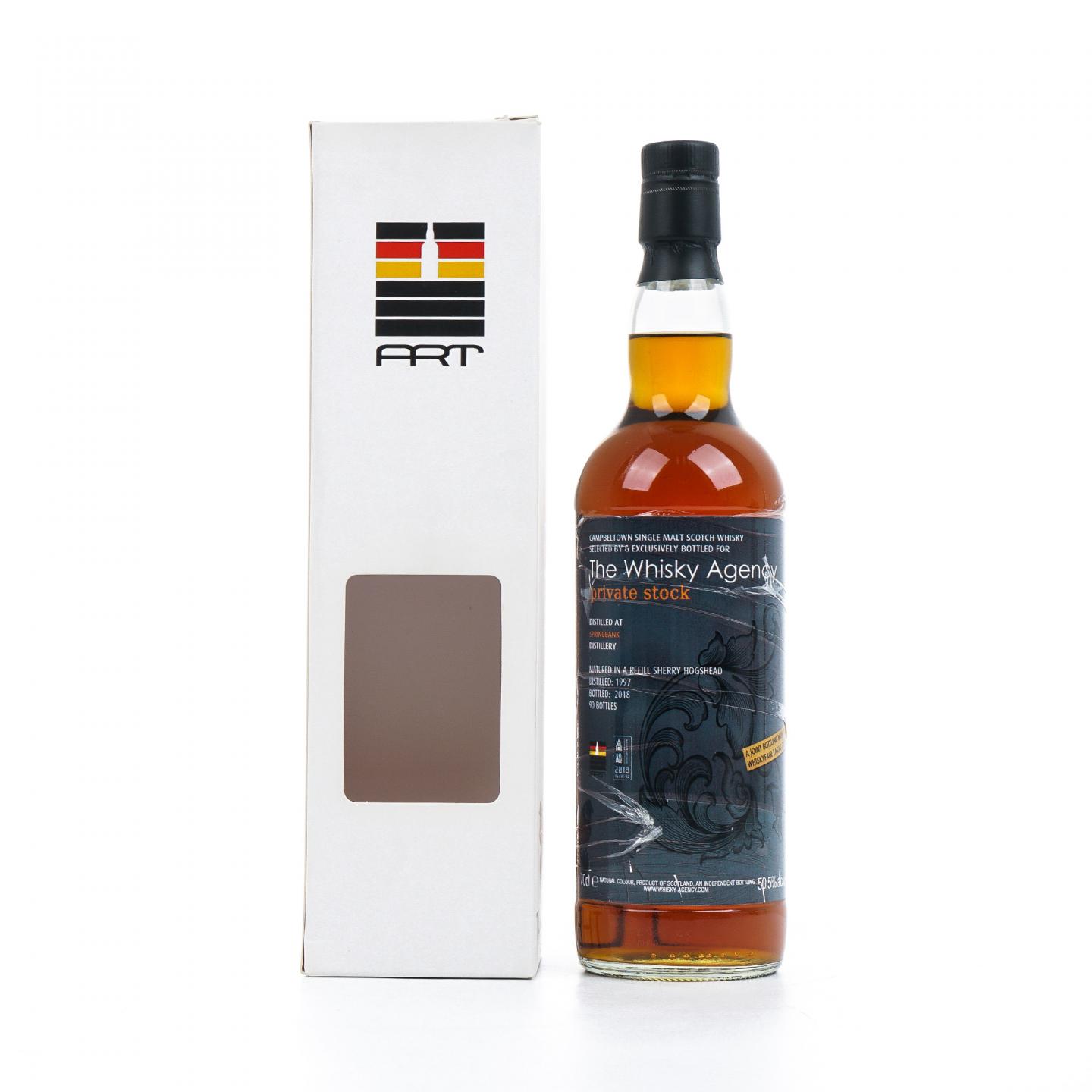 Springbank 云顶 1997-2018 雪莉桶 TWA
