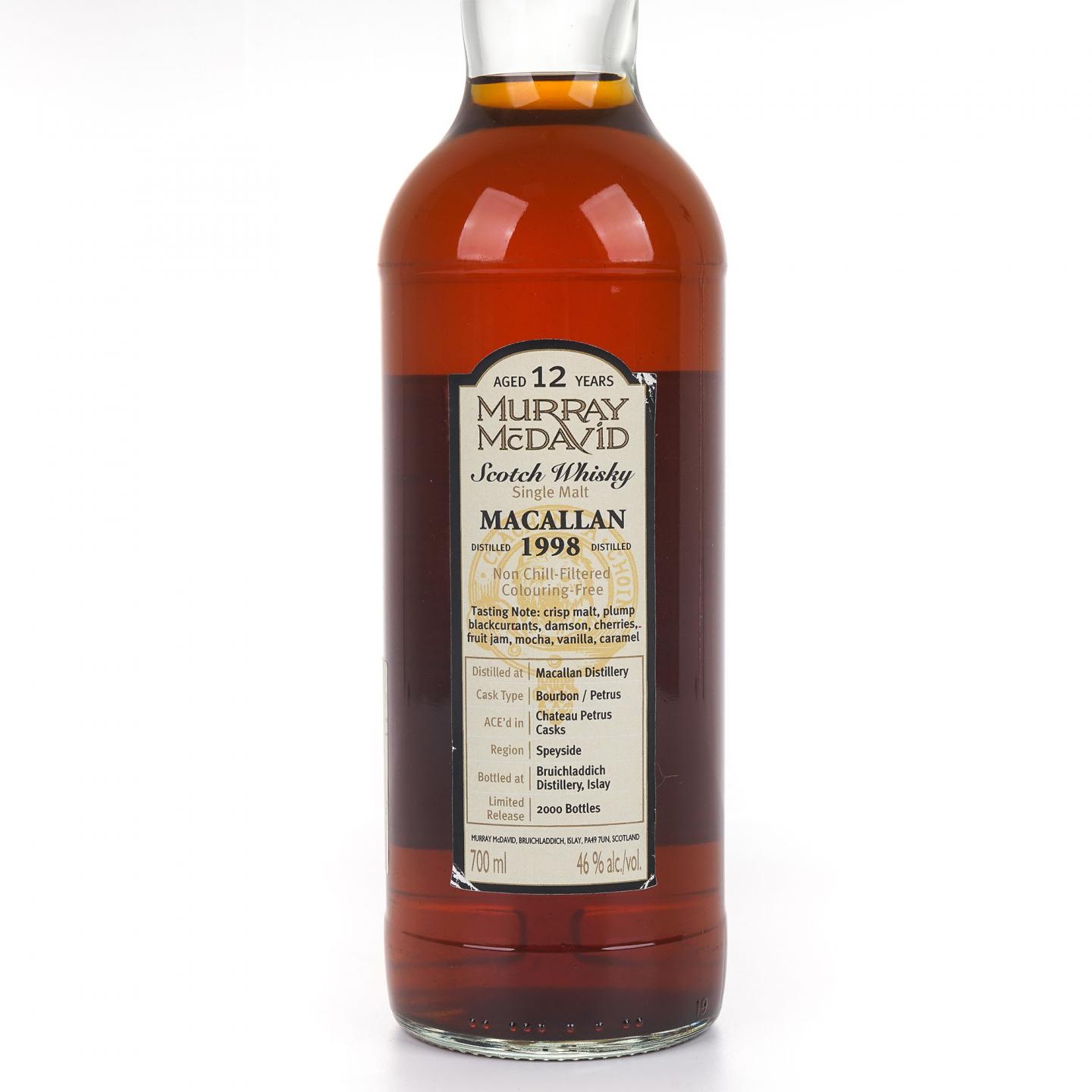 Macallan 麦卡伦 12年 1998 Murray McDavid