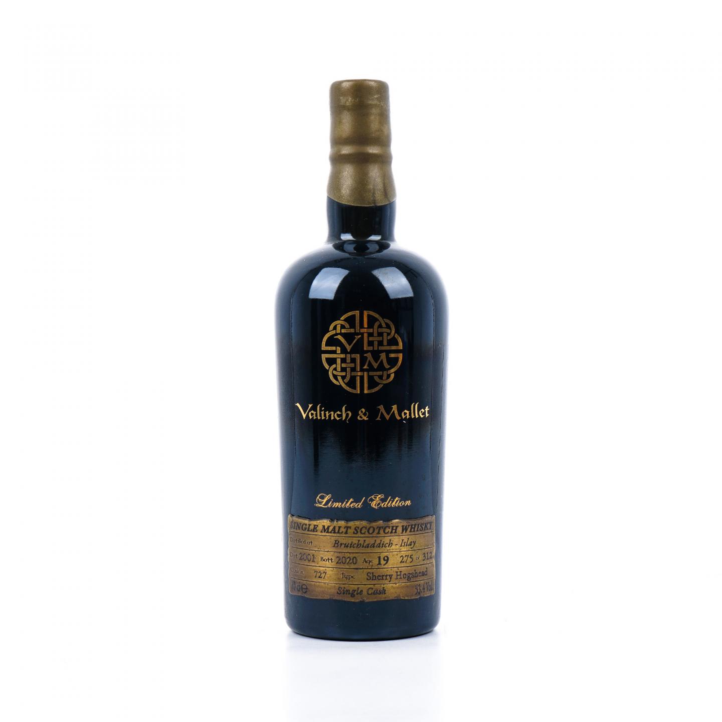 Bruichladdich 布赫拉迪 19年 2001-2020 V&M