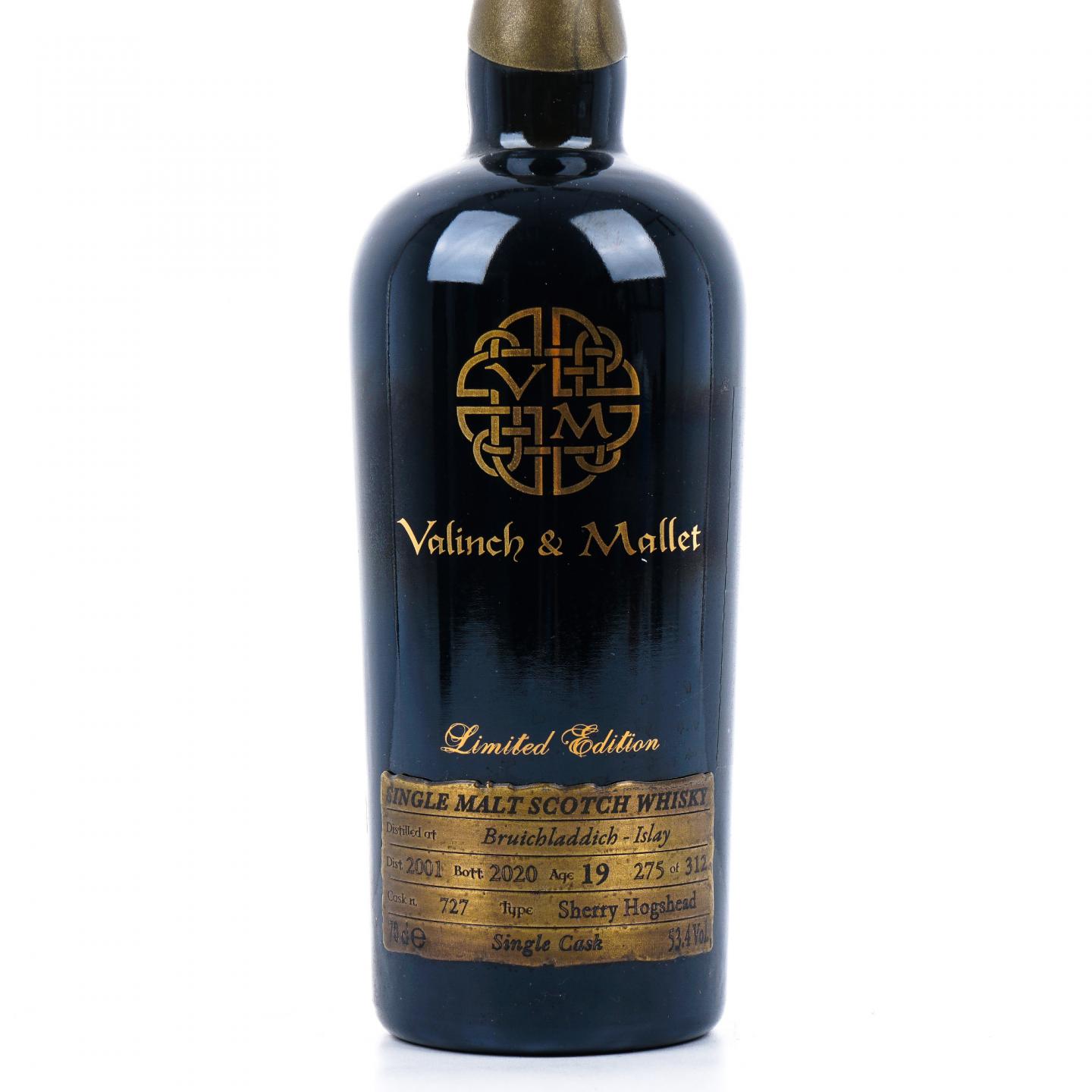 Bruichladdich 布赫拉迪 19年 2001-2020 V&M