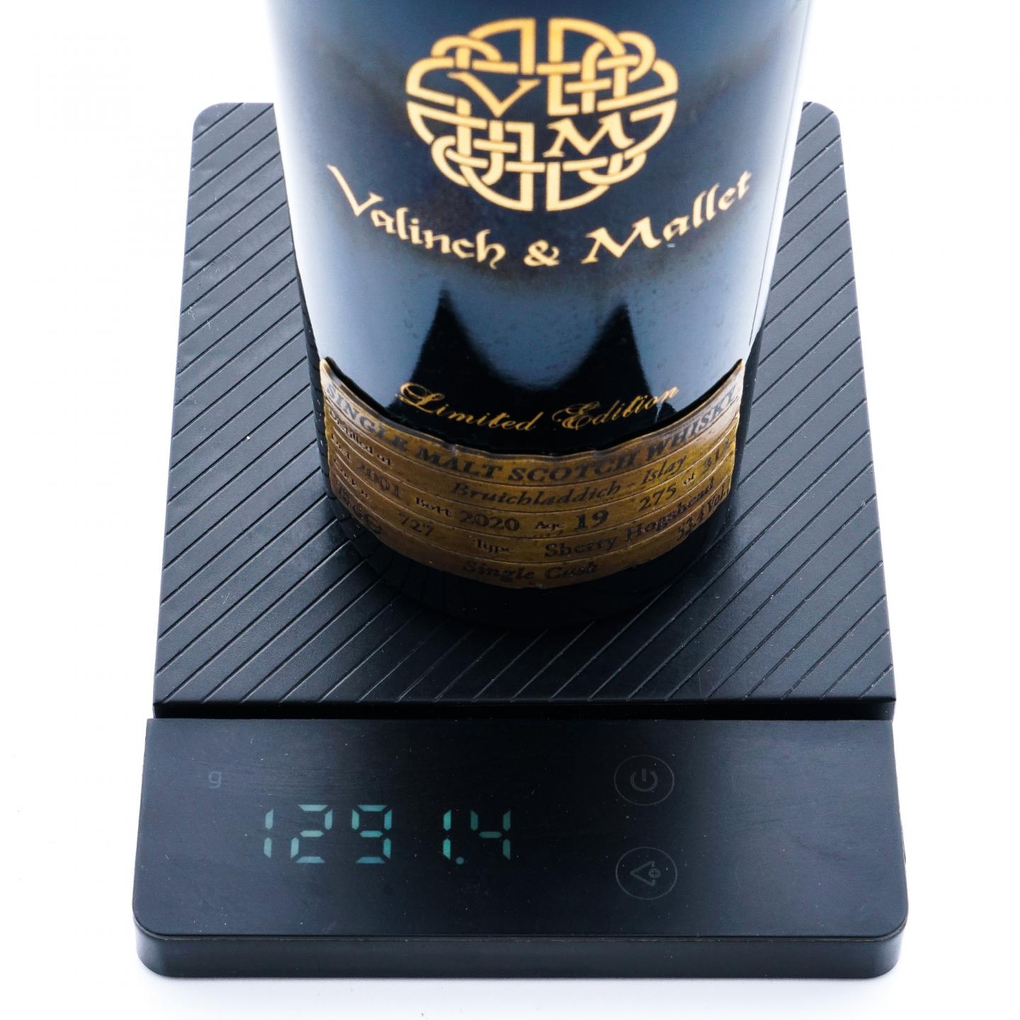 Bruichladdich 布赫拉迪 19年 2001-2020 V&M