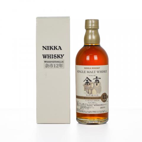 余市 12年 风味桶之香草 Woody & Vanillic 500ml