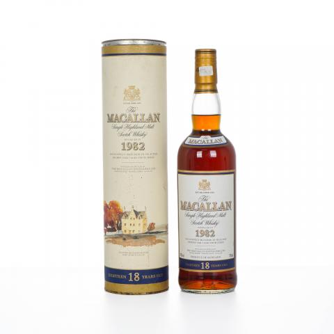 Macallan 麦卡伦 18年 1982 雪莉桶
