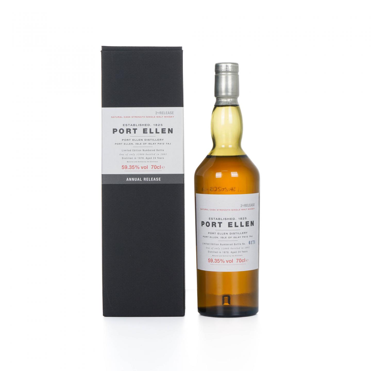 Port Ellen 波特艾伦 24年 1978-2002 年度系列第2版 59.35%