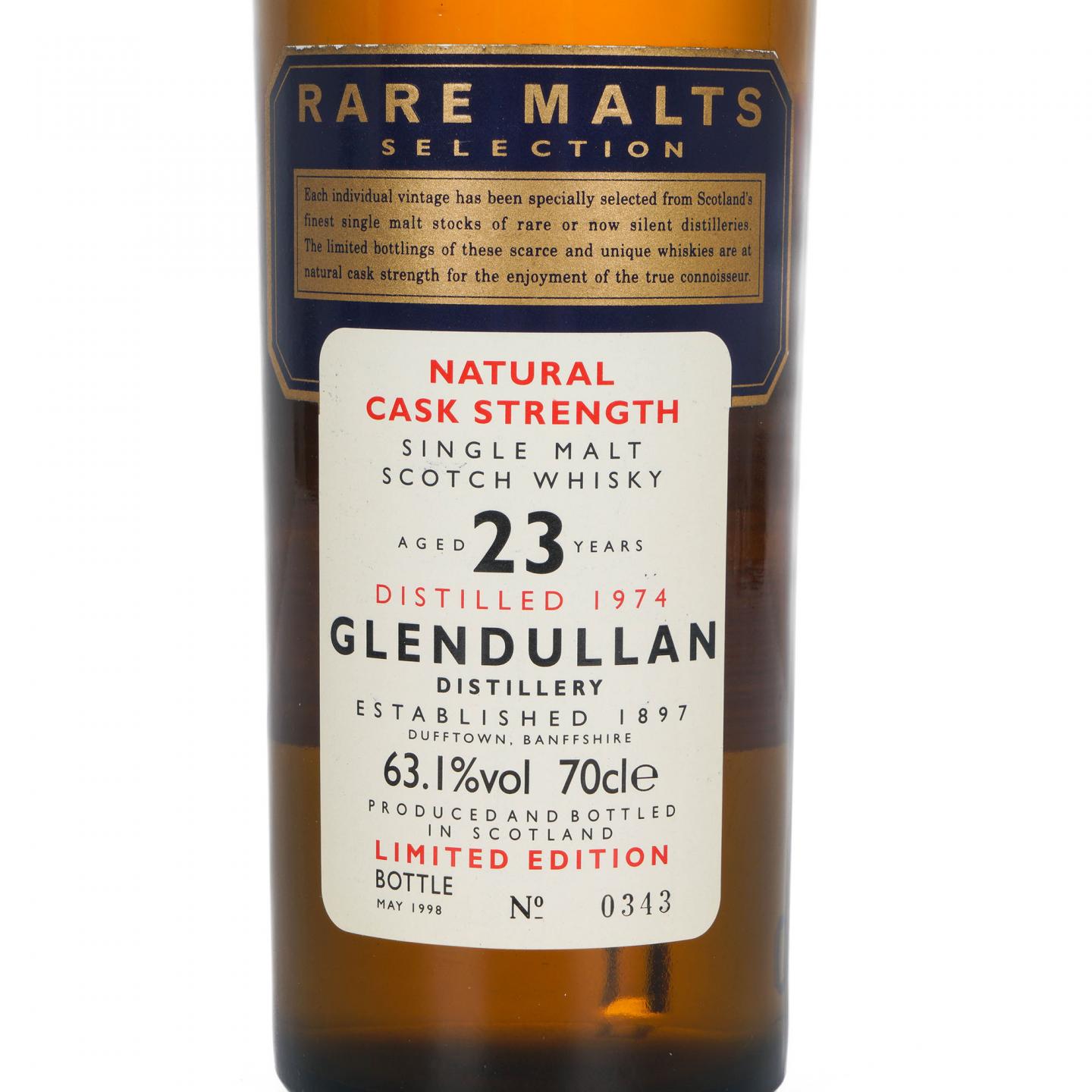 Glendullan 格兰都蓝 23年 1974-1998 RMS 桶强