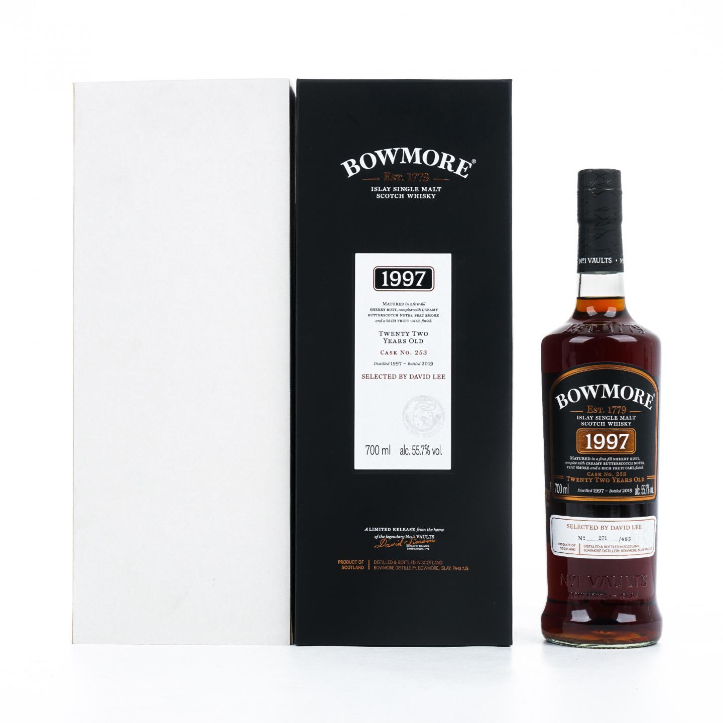 Bowmore 波摩 22年 1997-2019 雪莉单桶#253 行货