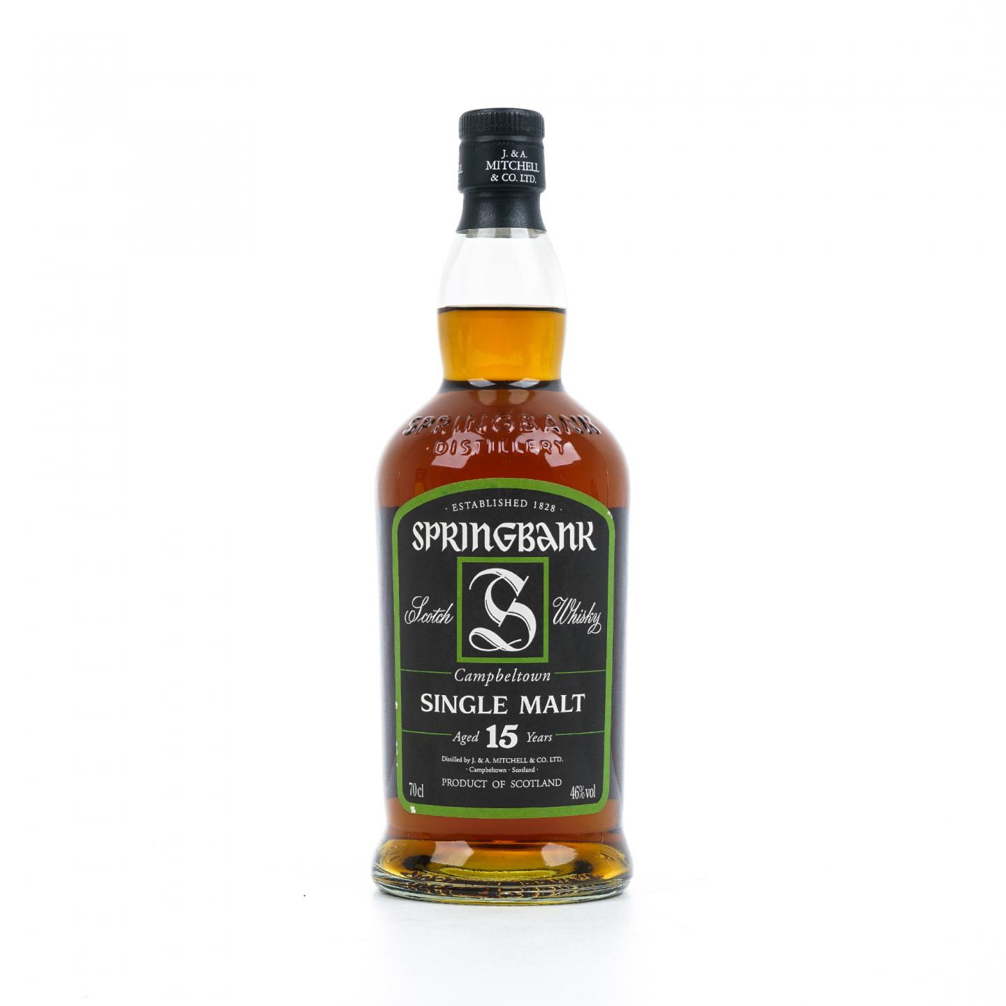 Springbank 云顶 15年 700ml 非原盒