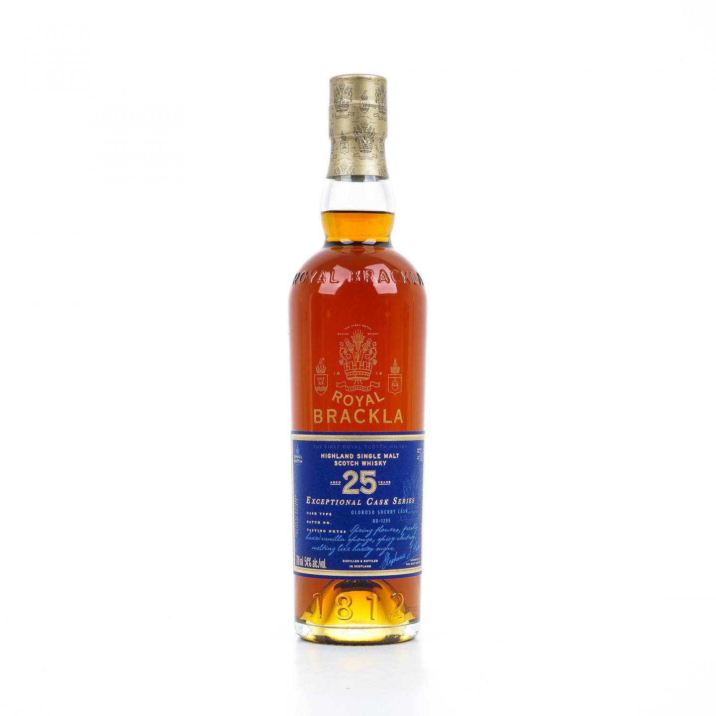 Royal Brackla 皇家布莱克拉 25年 2021 雪莉桶 ECS系列 行货