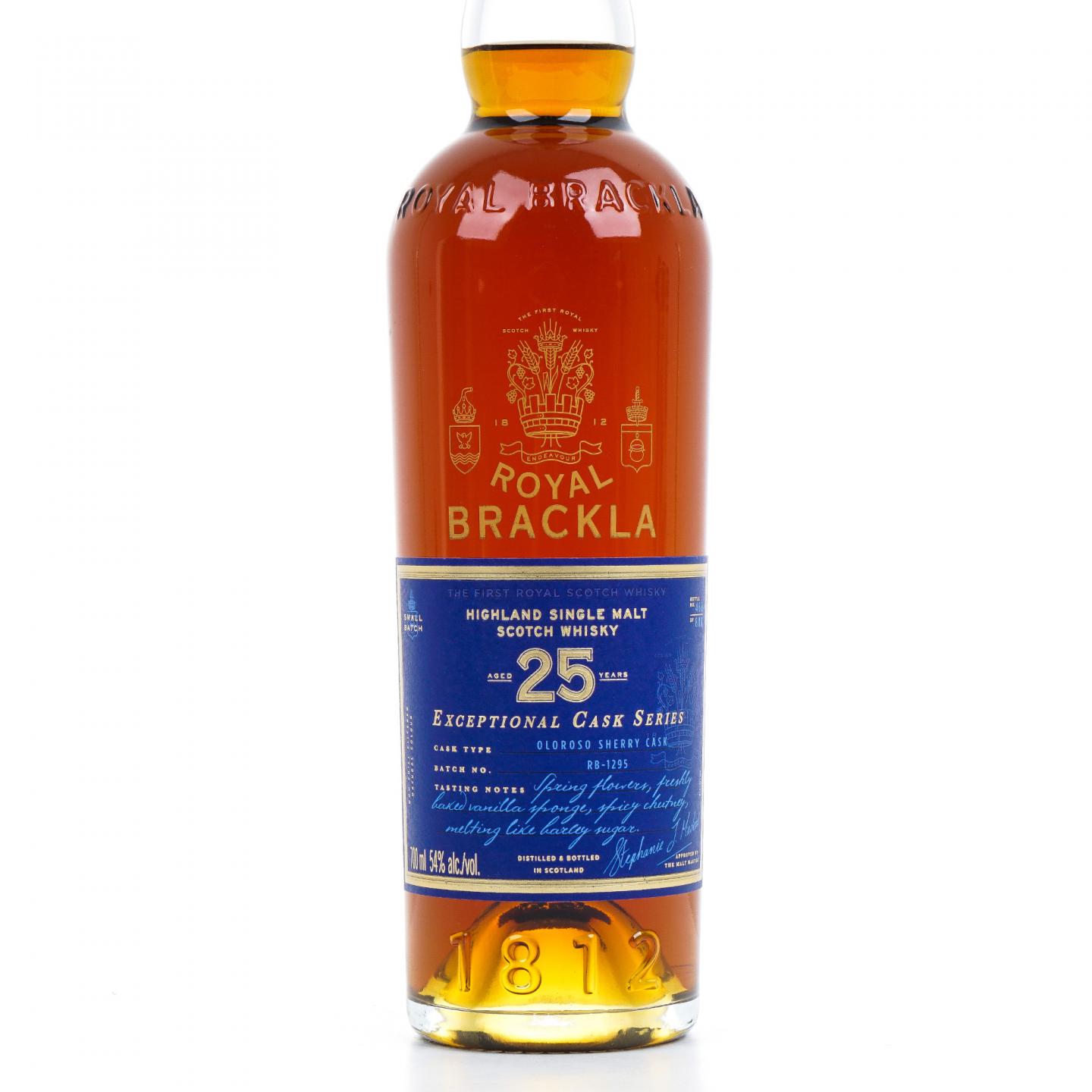 Royal Brackla 皇家布莱克拉 25年 2021 雪莉桶 ECS系列 行货