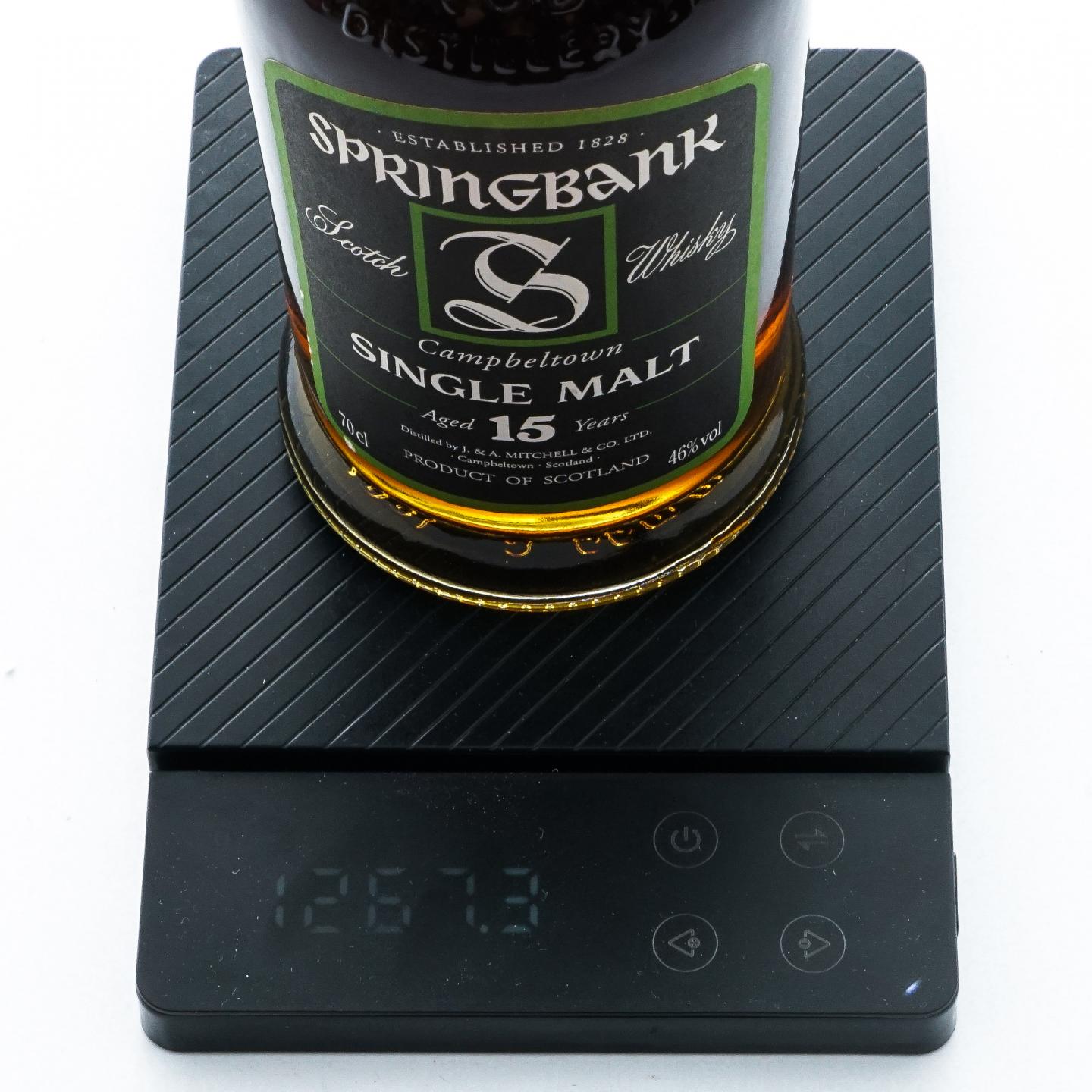 Springbank 云顶 15年 700ml 非原盒