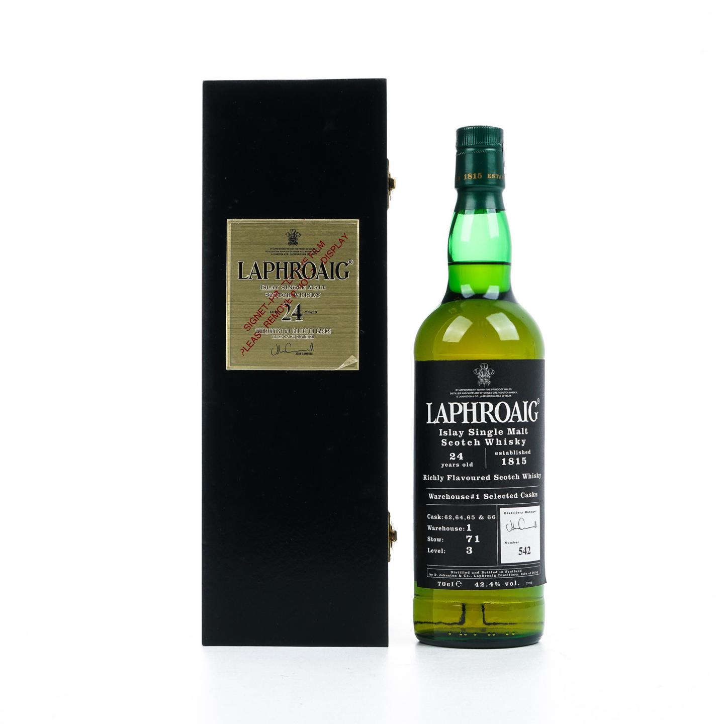 Laphroaig 拉弗格 24年 Warehouse #1