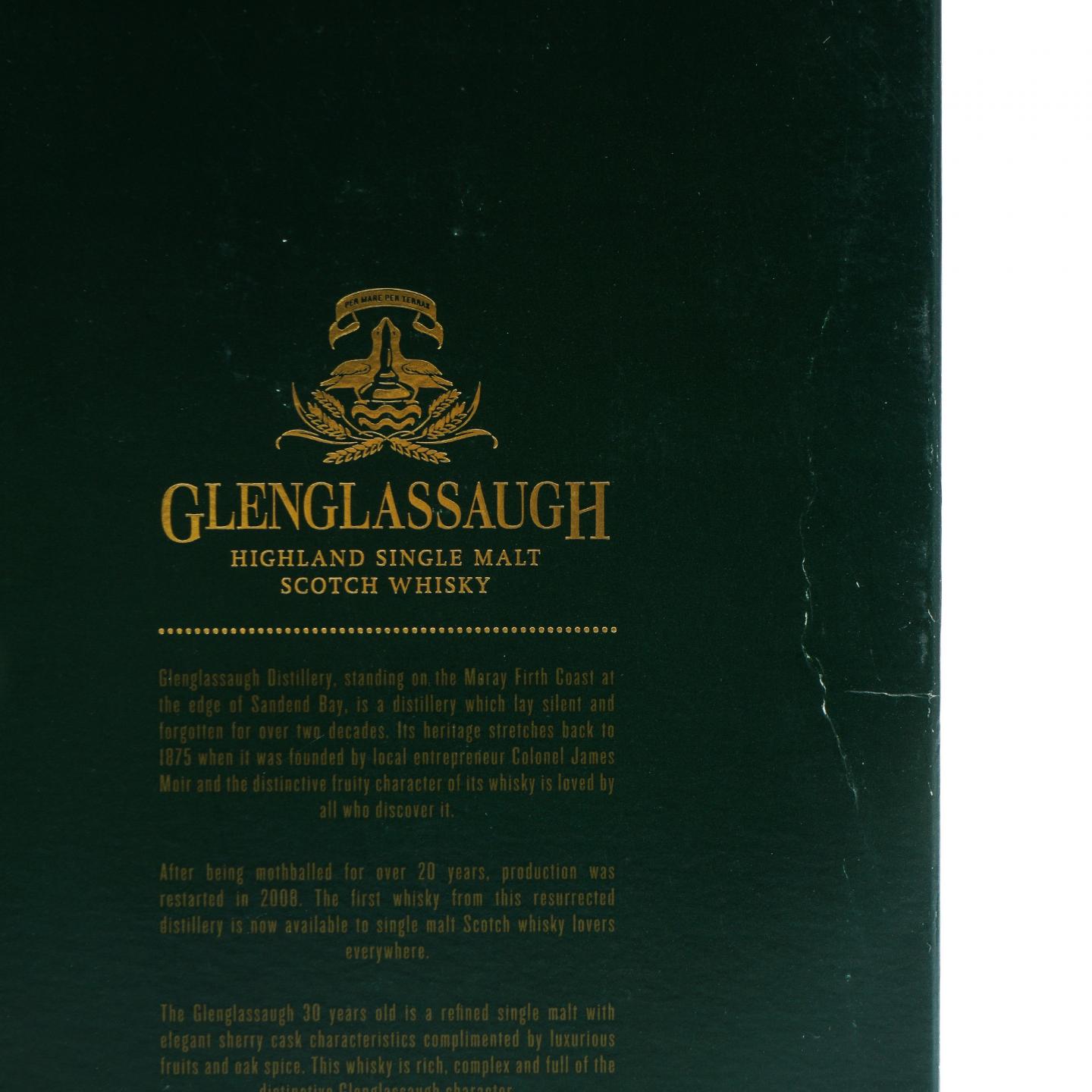Glenglassaugh 格兰格拉索 30年 水滴瓶 44.8%Vol.