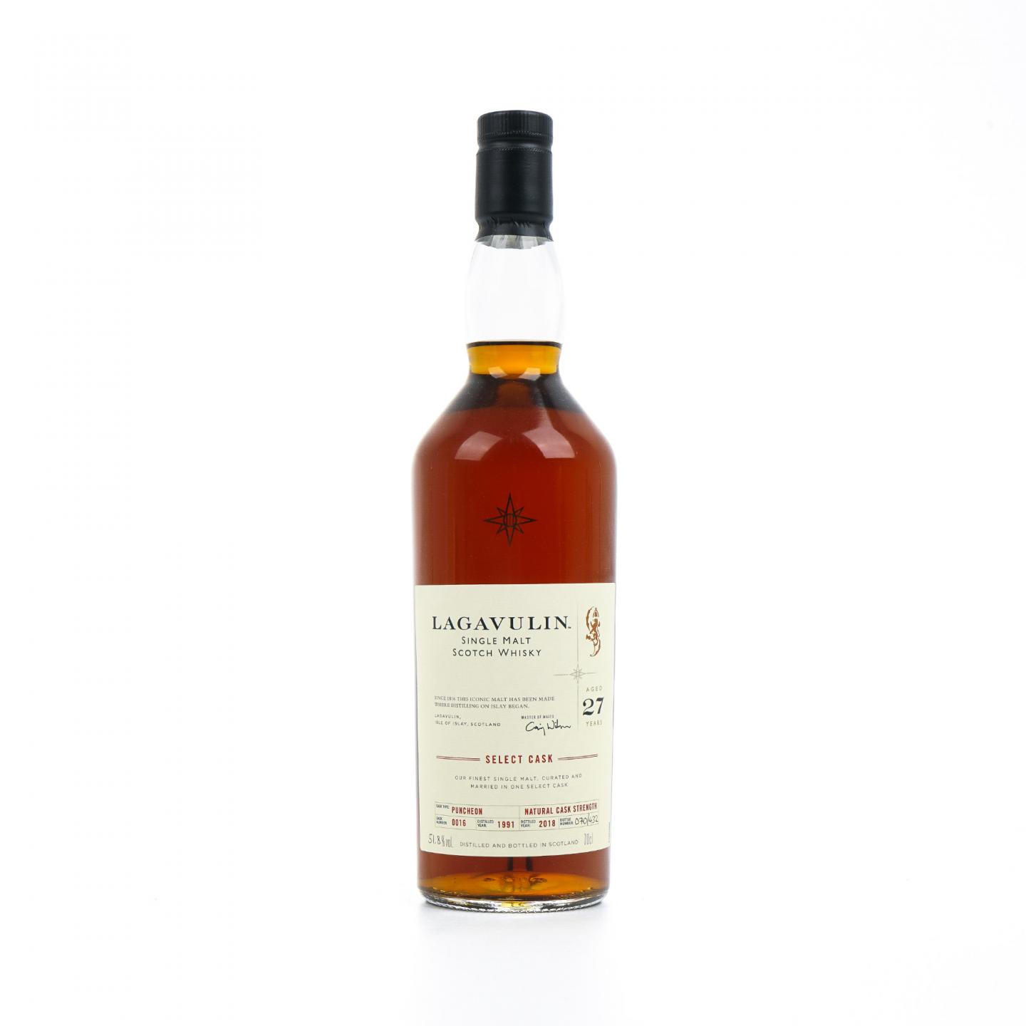 Lagavulin 乐加维林 27年 1991-2018 星星标 COD 700ml