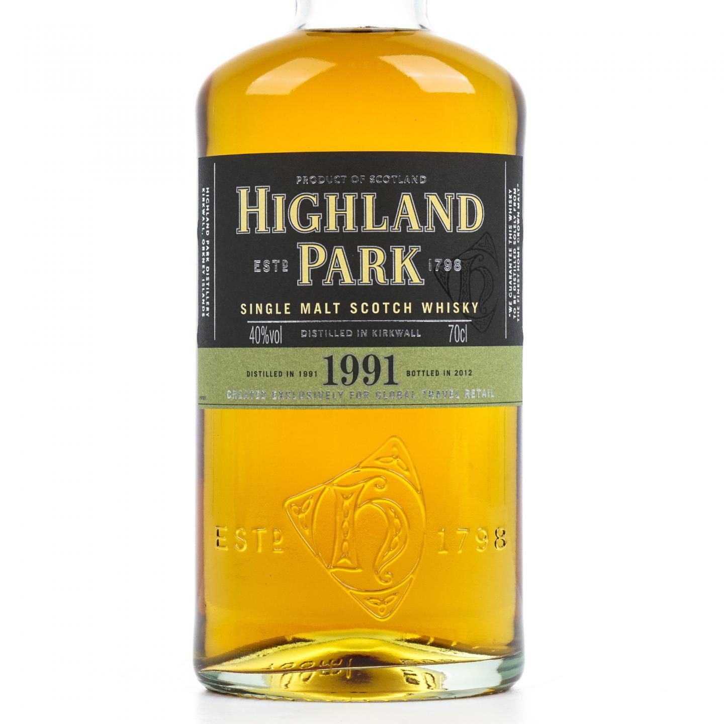 Highland Park 高原骑士 1991-2012 Travel Retail