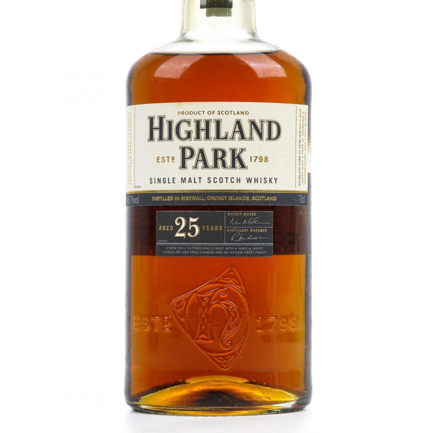 Highland Park 高原骑士 25年 48.1%Vol.