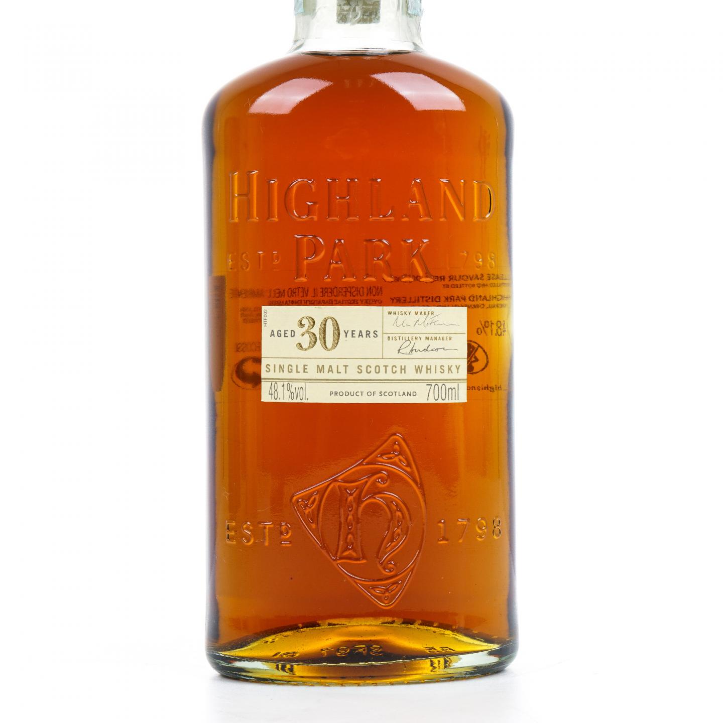 Highland Park 高原骑士 30年 48.1%