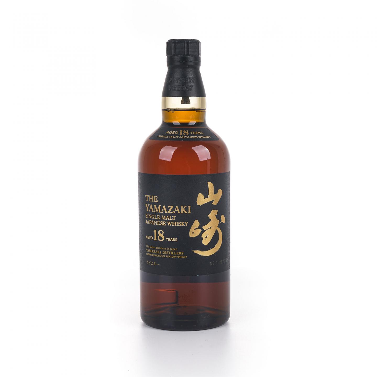 山崎 18年 金字黑标 700ml