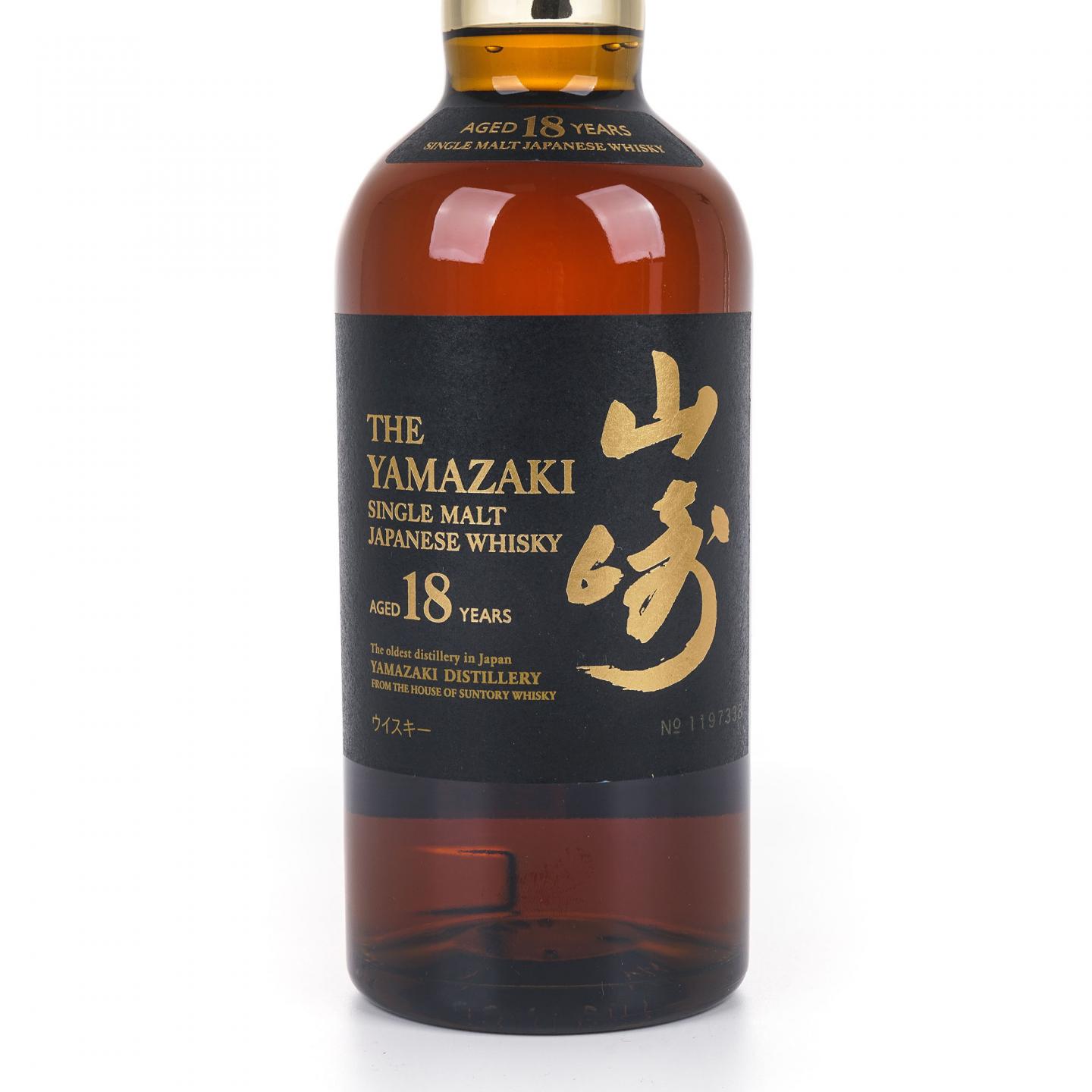 山崎 18年 金字黑标 700ml