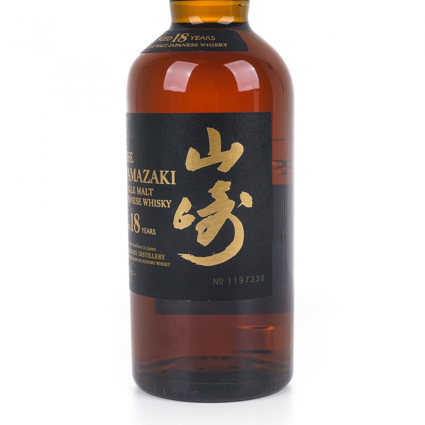 山崎 18年 金字黑标 700ml