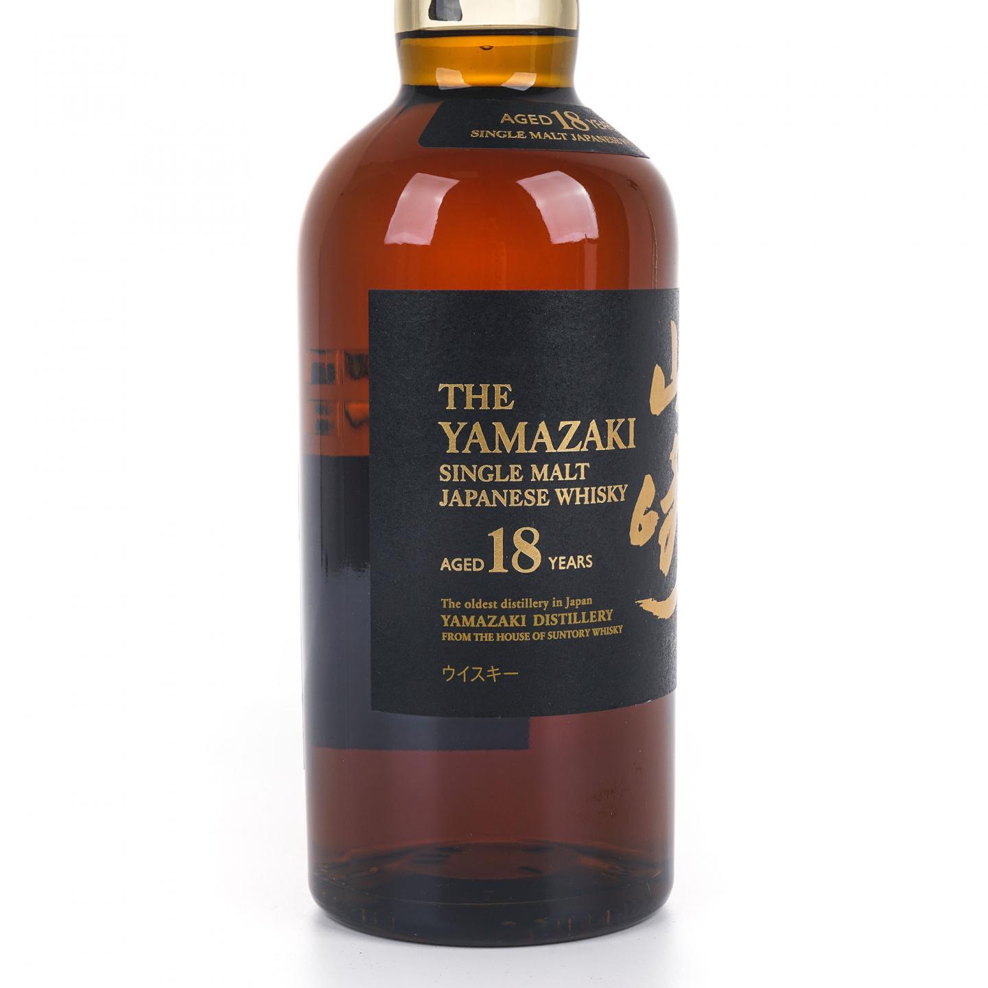 山崎 18年 金字黑标 700ml