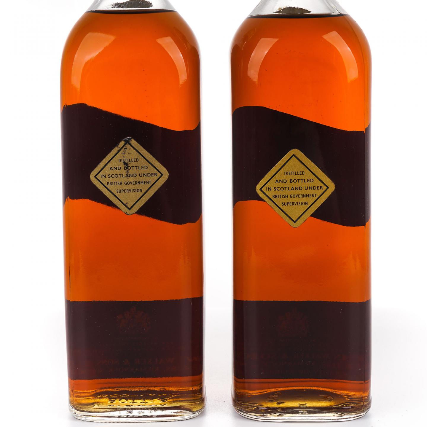 Johnnie Walker 尊尼获加 黑标 皇室徽标 旧版 2支组