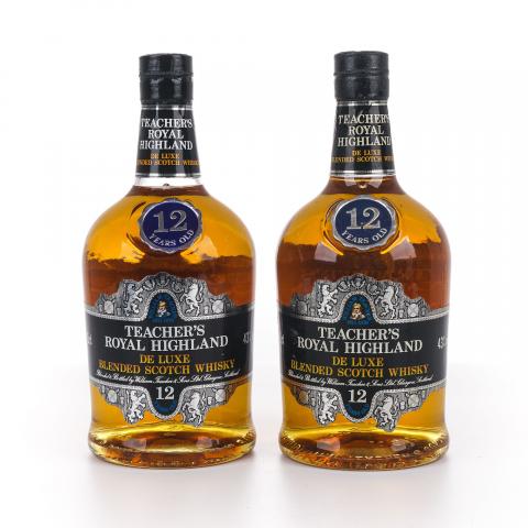 Teacher’s 12年 调和 WT&S 750ml*2