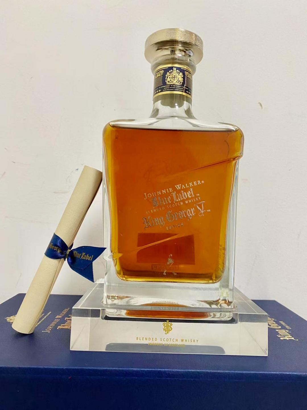 Johnnie Walker 尊尼获加 蓝方珍藏 King George V 调和