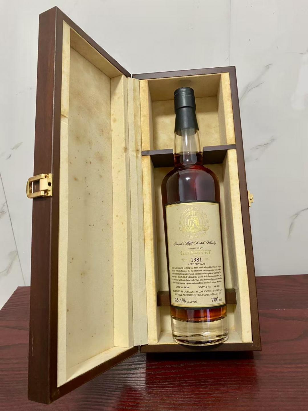 1981年格兰利威30年单一麦芽威士忌46.4度700ml