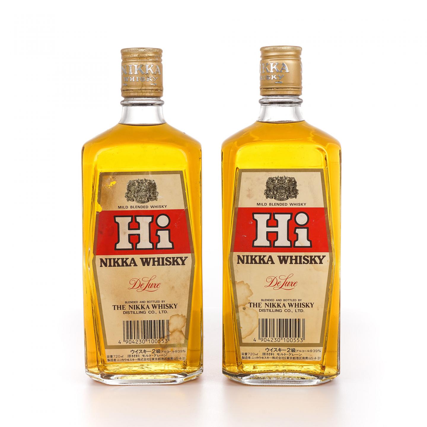 Nikka Hi Deluxe 720ml*2 附赠甲级正岩素心兰茶叶50g