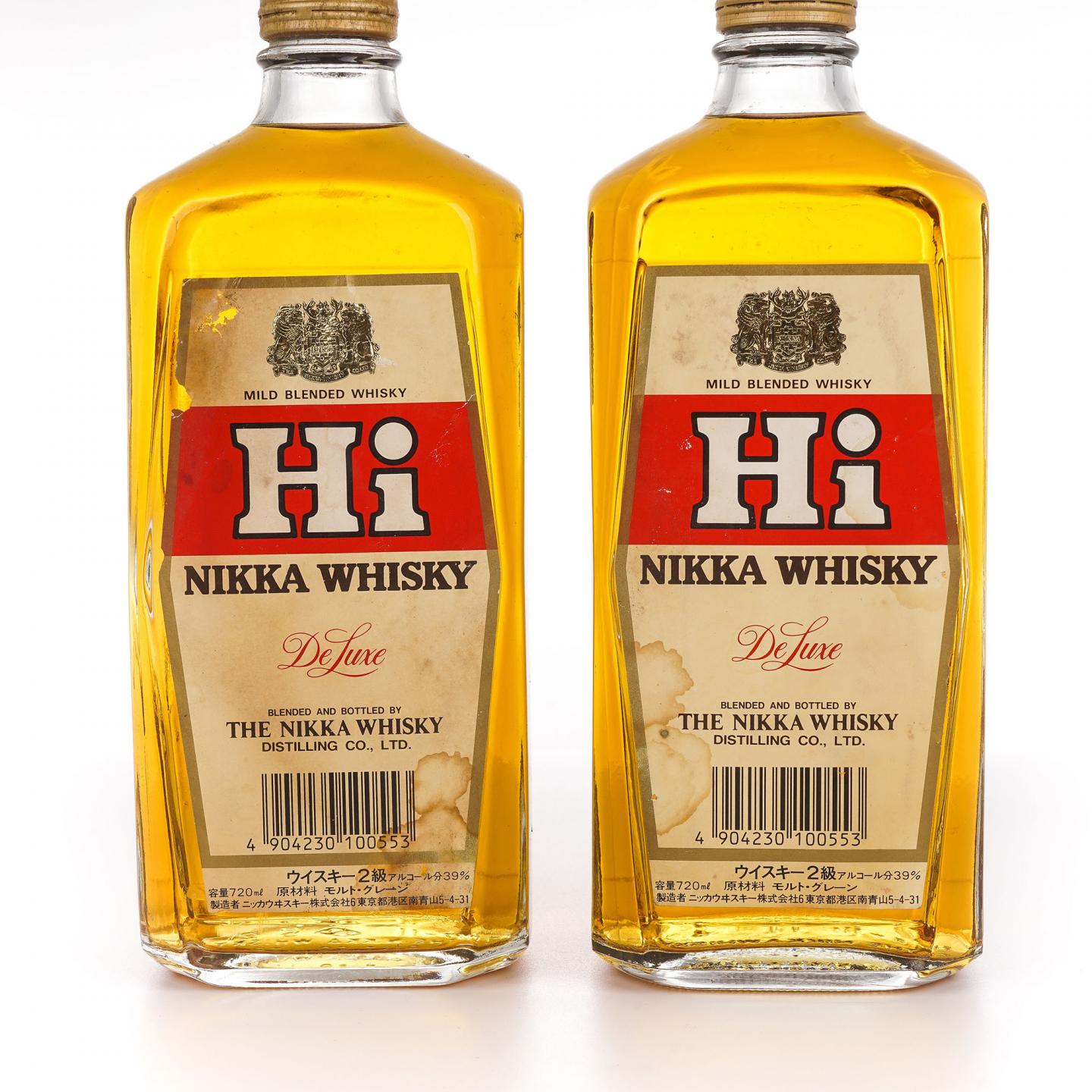 Nikka Hi Deluxe 720ml*2 附赠甲级正岩素心兰茶叶50g