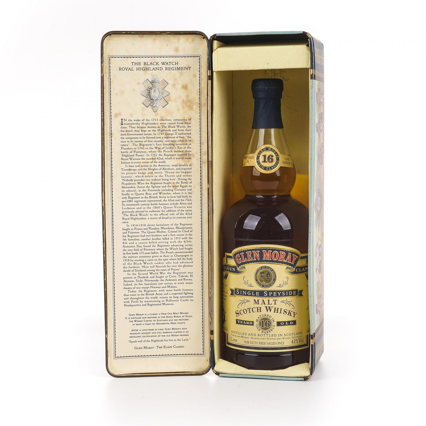 Glen Moray 格兰莫雷 16年 1L