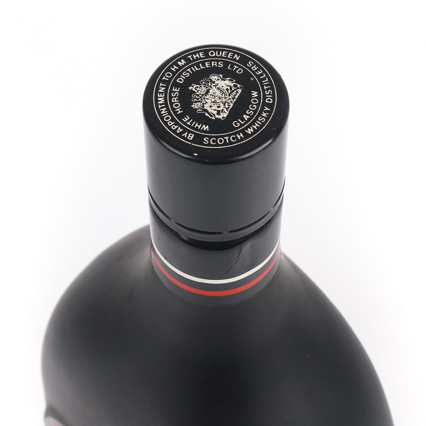 White Horse 白马 12年 1980s 黑瓷瓶 750ml