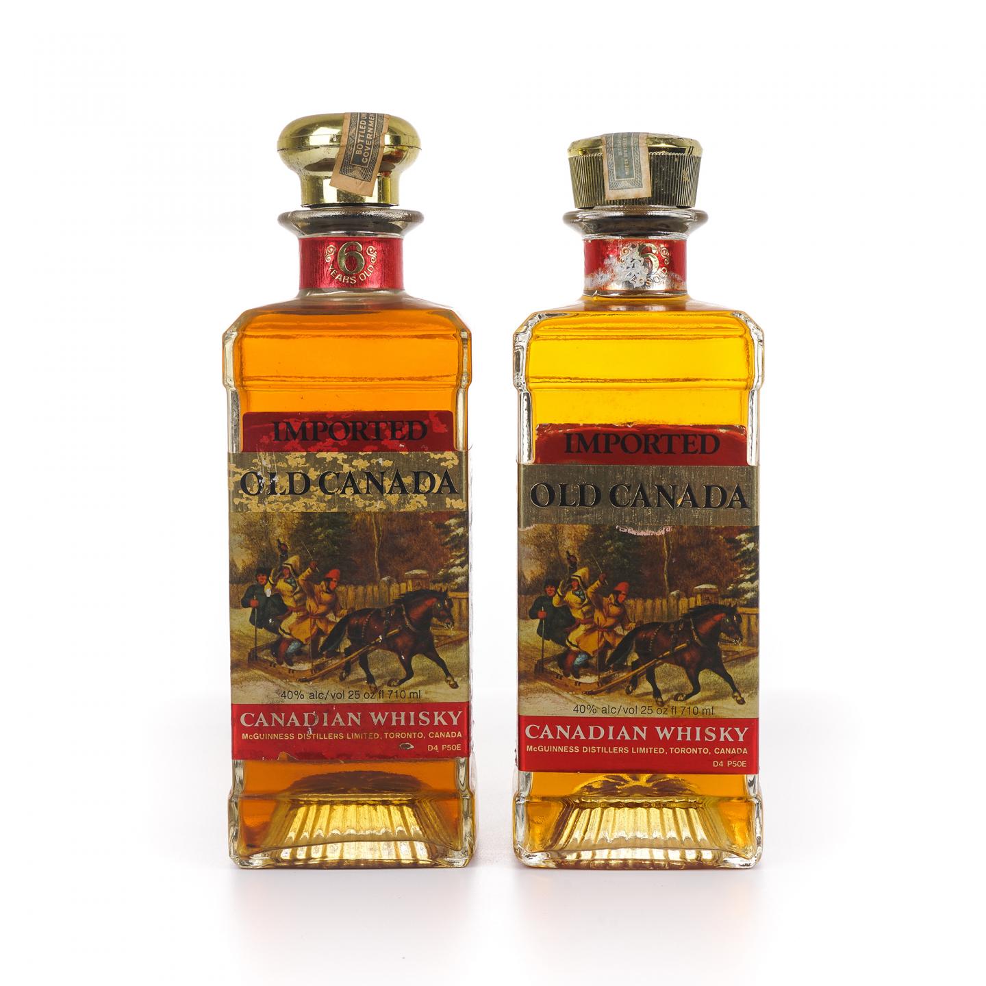 McGuinness Old Canada 加拿大 调和威士忌 2支组 710ml