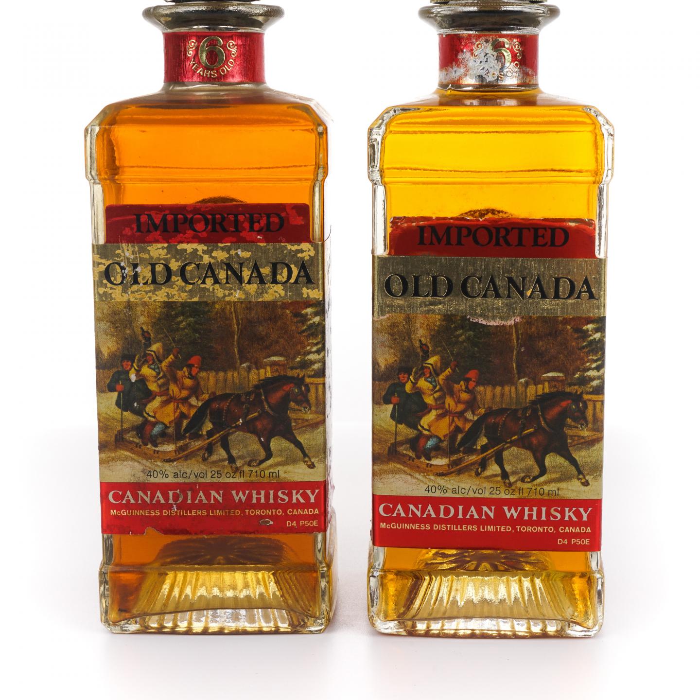 McGuinness Old Canada 加拿大 调和威士忌 2支组 710ml