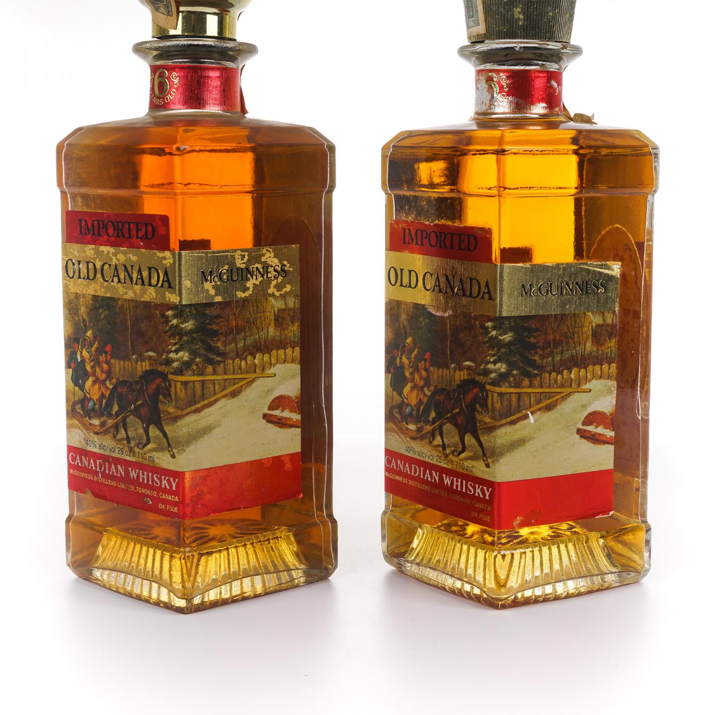 McGuinness Old Canada 加拿大 调和威士忌 2支组 710ml