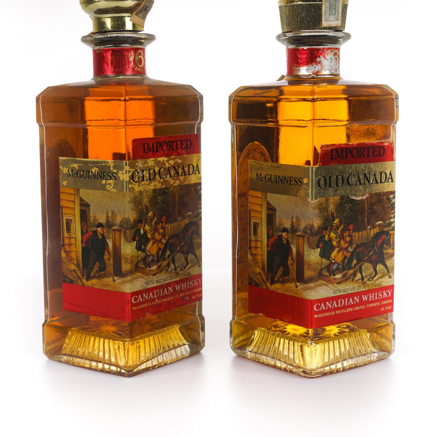 McGuinness Old Canada 加拿大 调和威士忌 2支组 710ml
