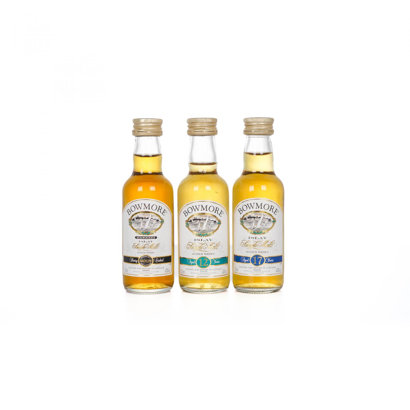 【酒版】Bowmore 波摩 海鸥标 50ml*3