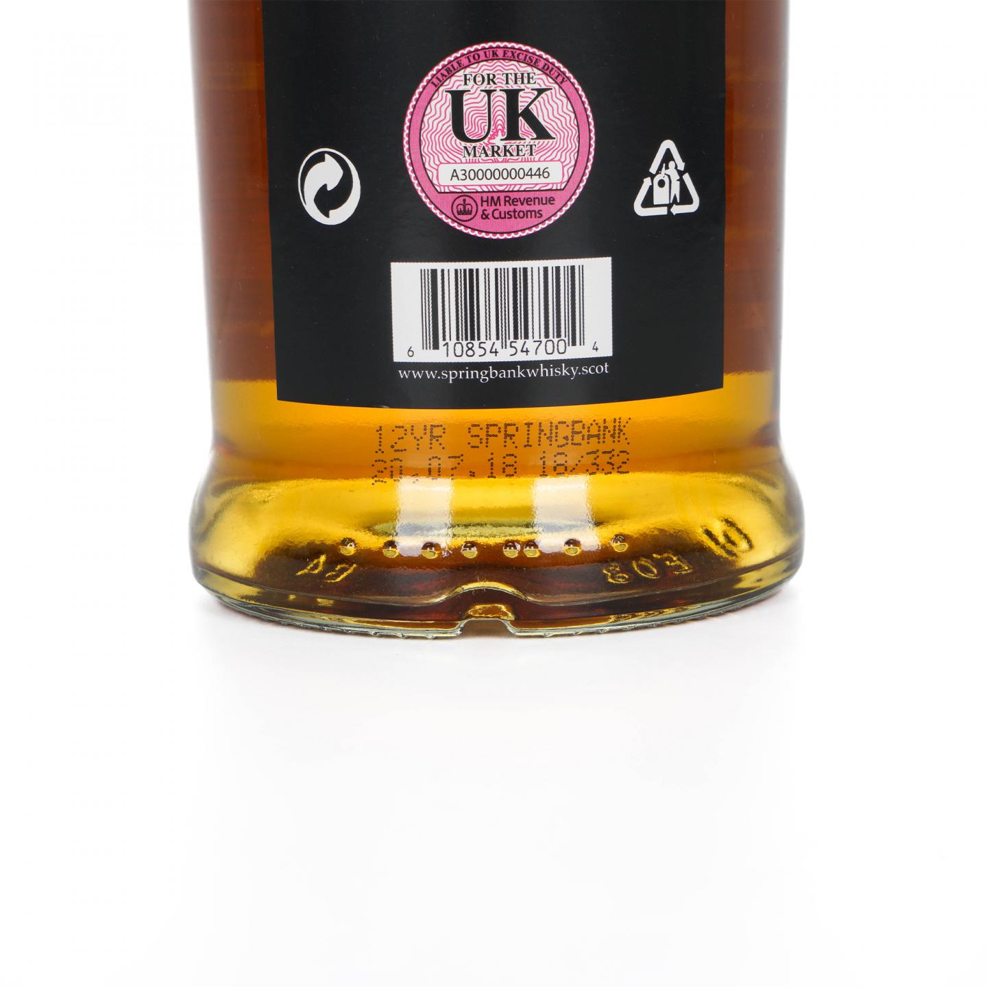 Springbank 云顶 12年 2018 桶强