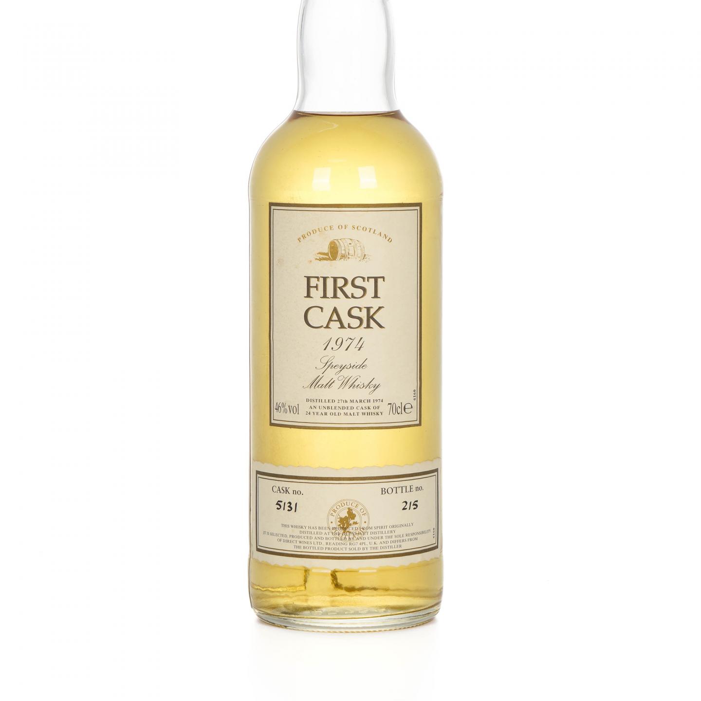 Glenlivet 格兰威特 24年 1974 First Cask