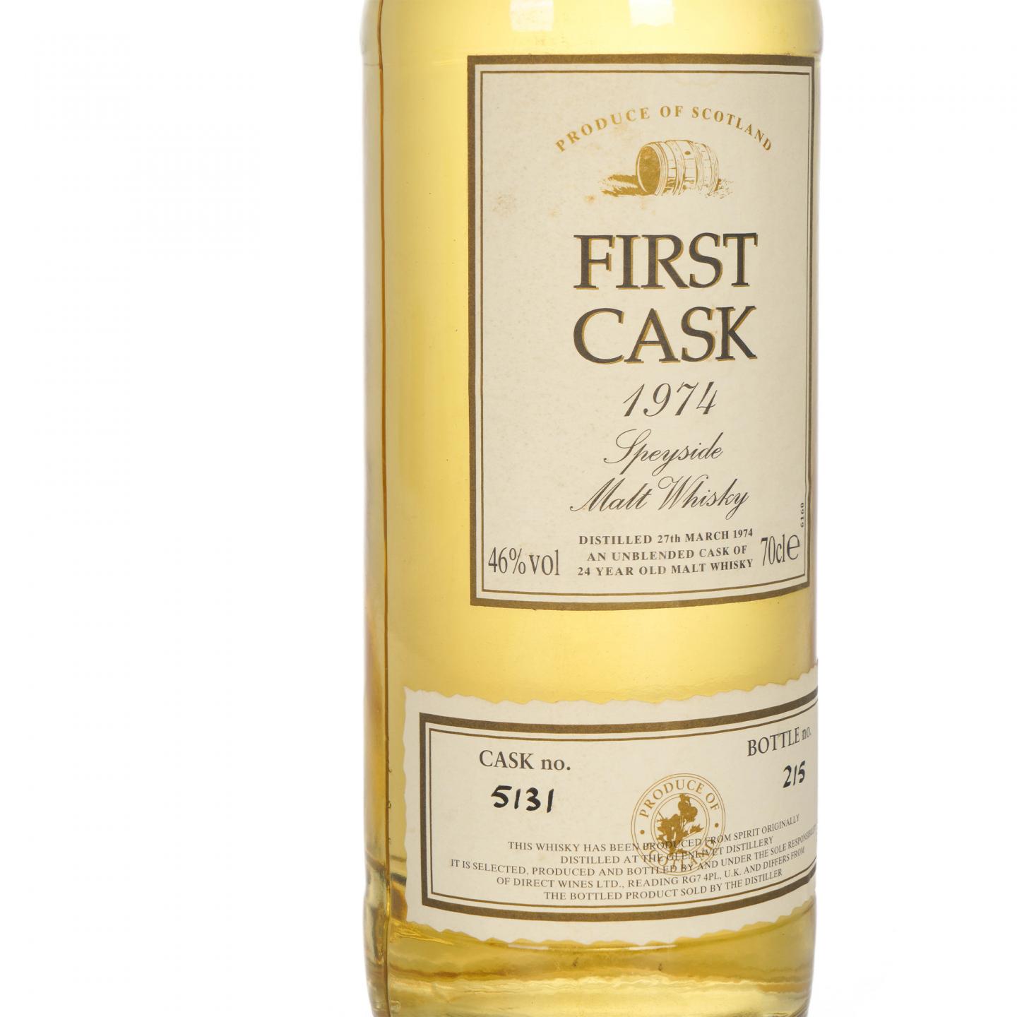 Glenlivet 格兰威特 24年 1974 First Cask