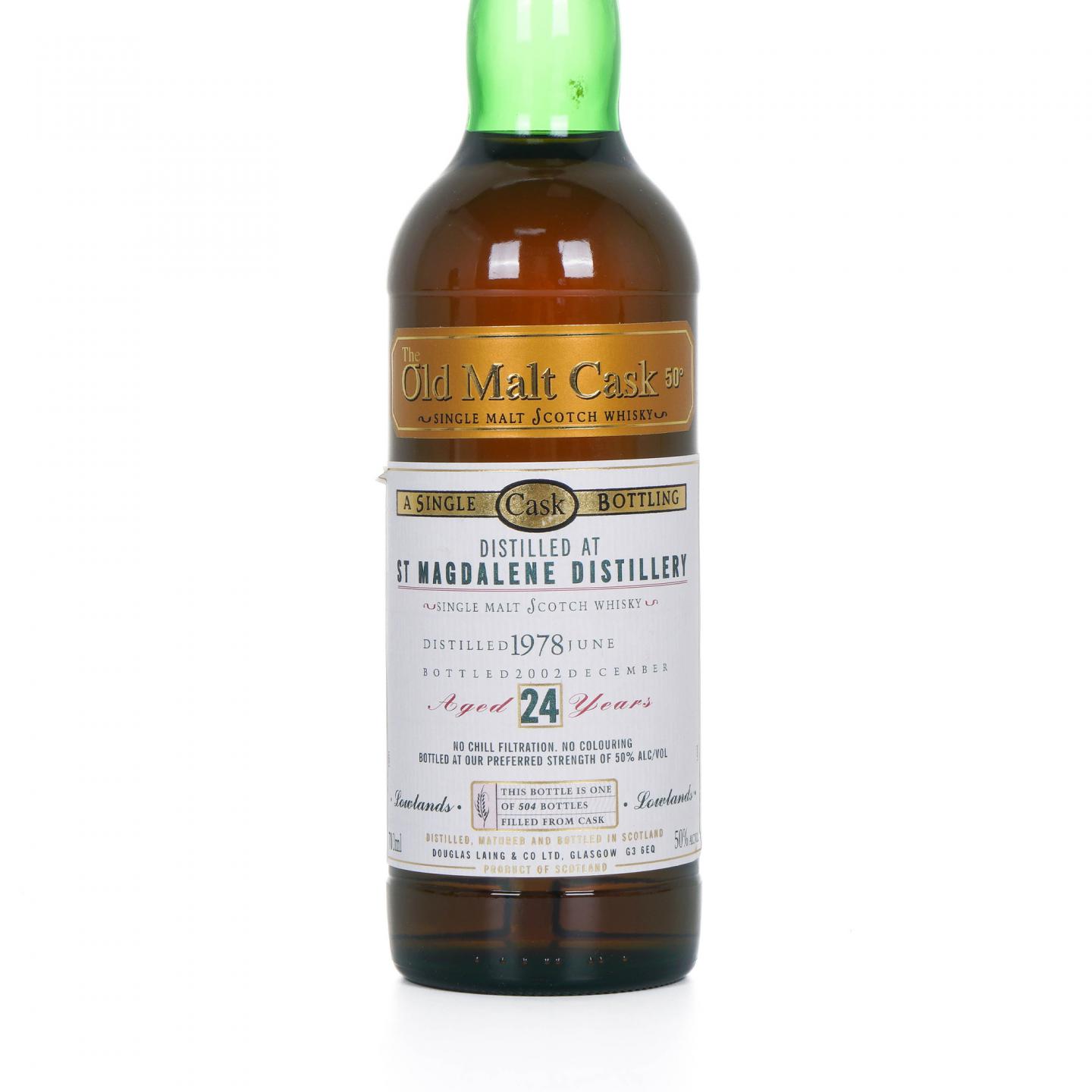 St. Magdalene 24年 1978-2002 DL Old Malt Cask 单桶