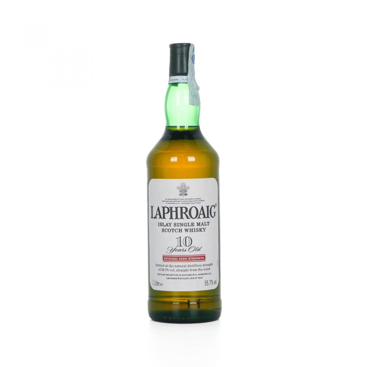 Laphroaig 拉弗格 10年 小红标 桶强 55.7% 1升装
