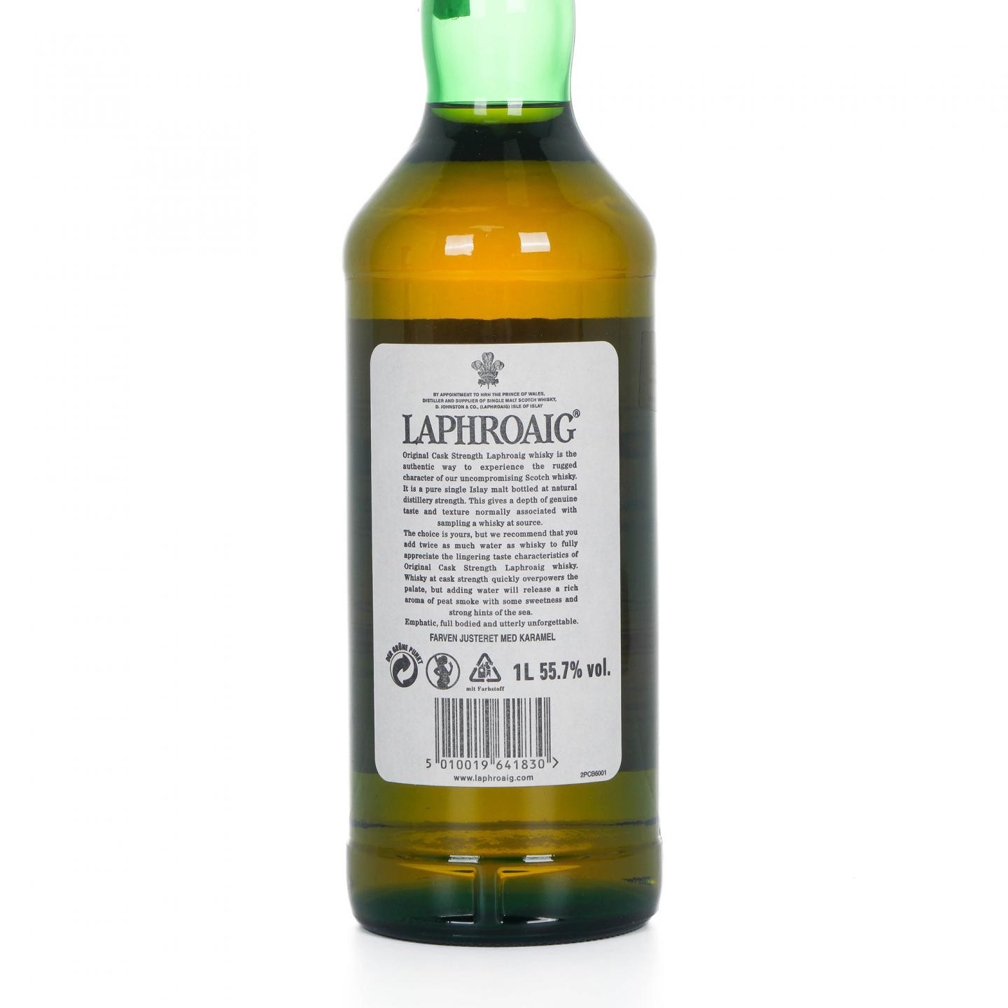 Laphroaig 拉弗格 10年 小红标 桶强 55.7% 1升装