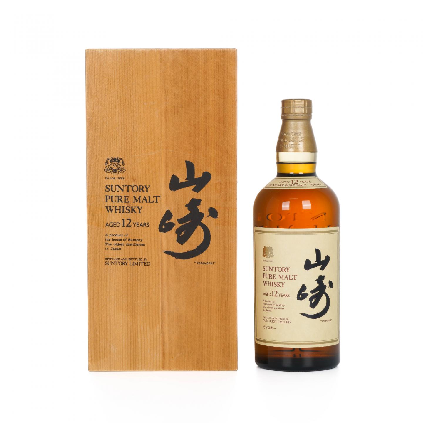 山崎 12年 金狮标 750ml