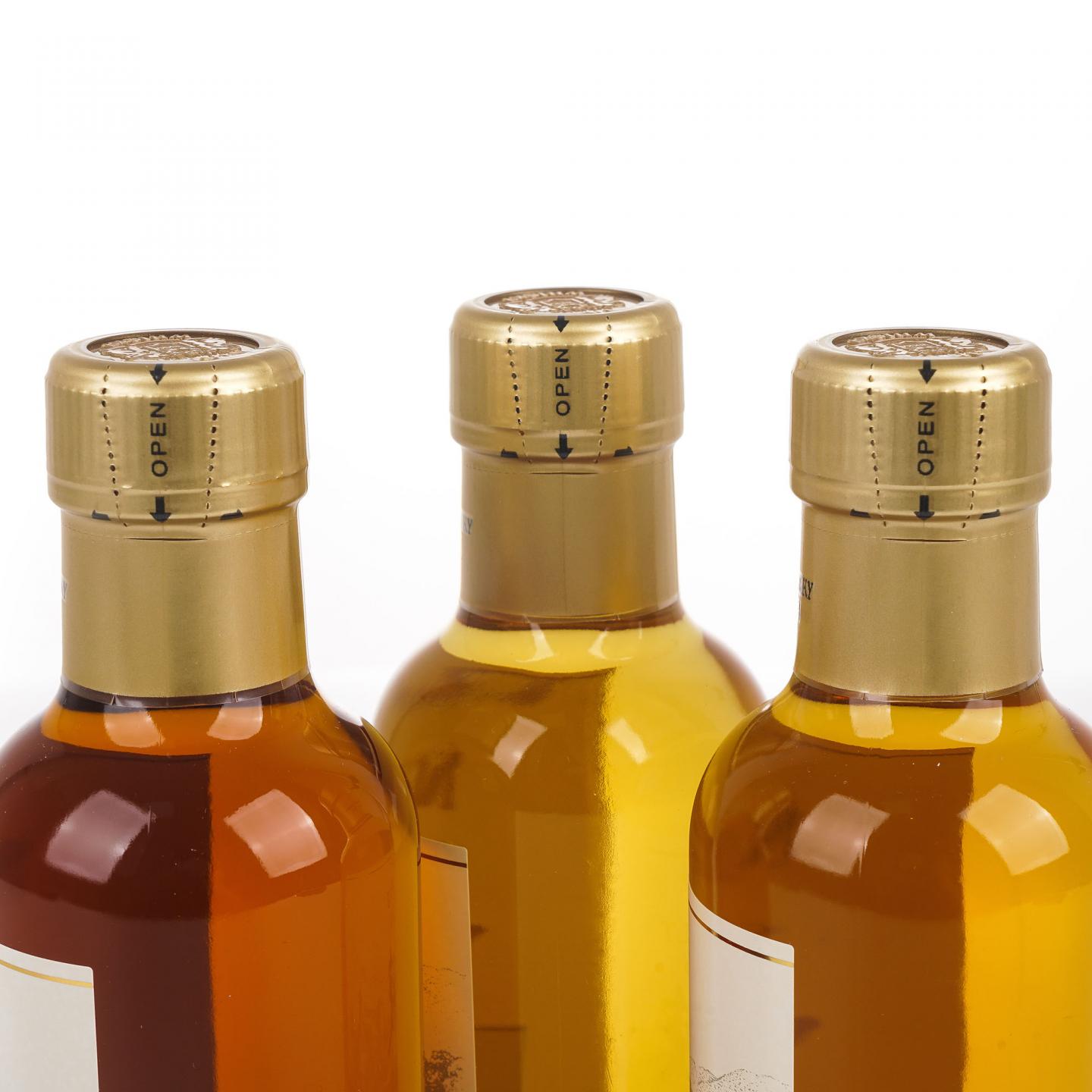 【中样】宫城峡 风味桶 Distillery Limited 180ml*3支组