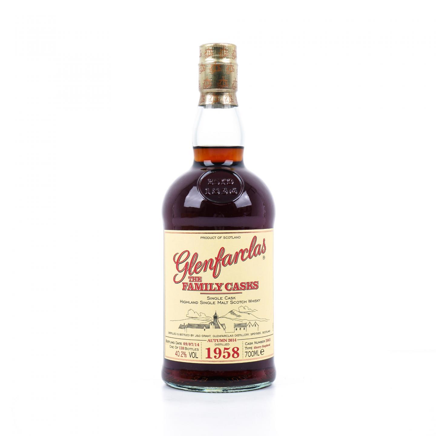 Glenfarclas 格兰花格 1958-2014 家族桶#2065