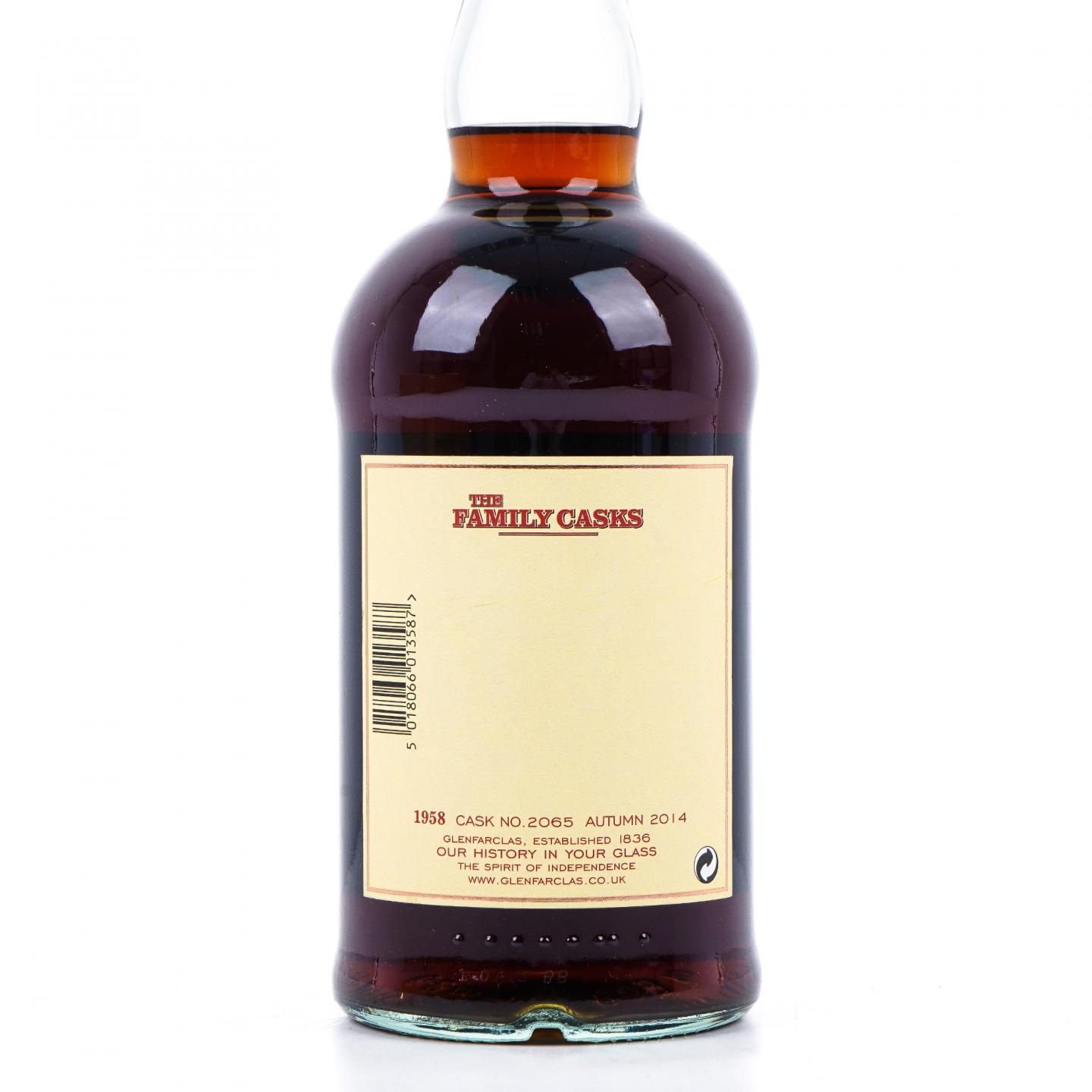 Glenfarclas 格兰花格 1958-2014 家族桶#2065